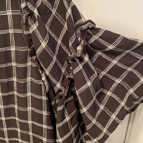 LOFT Windowpane blouse - Picture 5 of 5